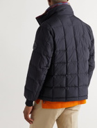 Etro - Logo-Appliquéd Quilted Shell Jacket - Black