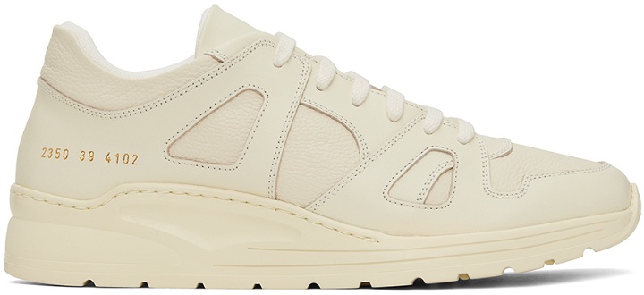 Photo: Common Projects Off-White Track Technical Sneakers