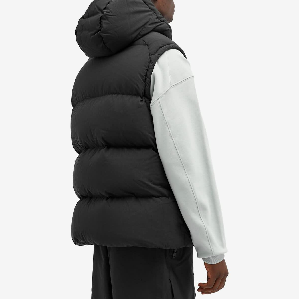 Y-3 Men's Puff Vest in Black Y-3