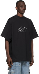 Balenciaga Black 'Bébé' Worn-Out T-Shirt