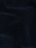 MASSIMO ALBA - Cruiser Cotton-Terry Shirt - Blue