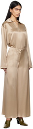 Nanushka Beige Mencia Blouse