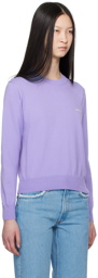 A.P.C. Purple Vera Sweater