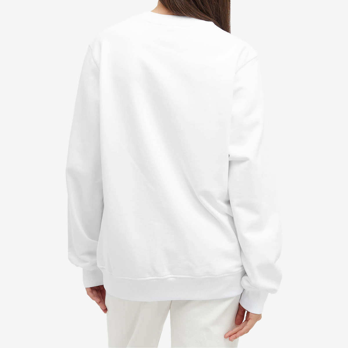 Casablanca Women's Statue En Marbre Sweatshirt in White