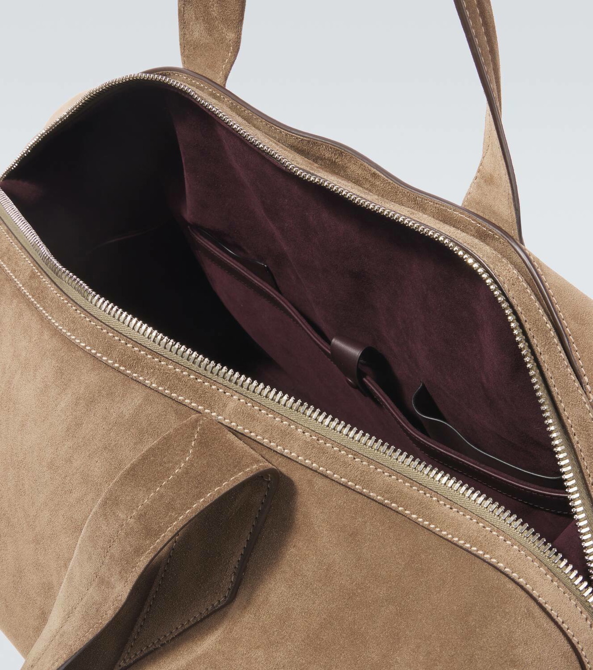 Métier Nomad suede duffel bag