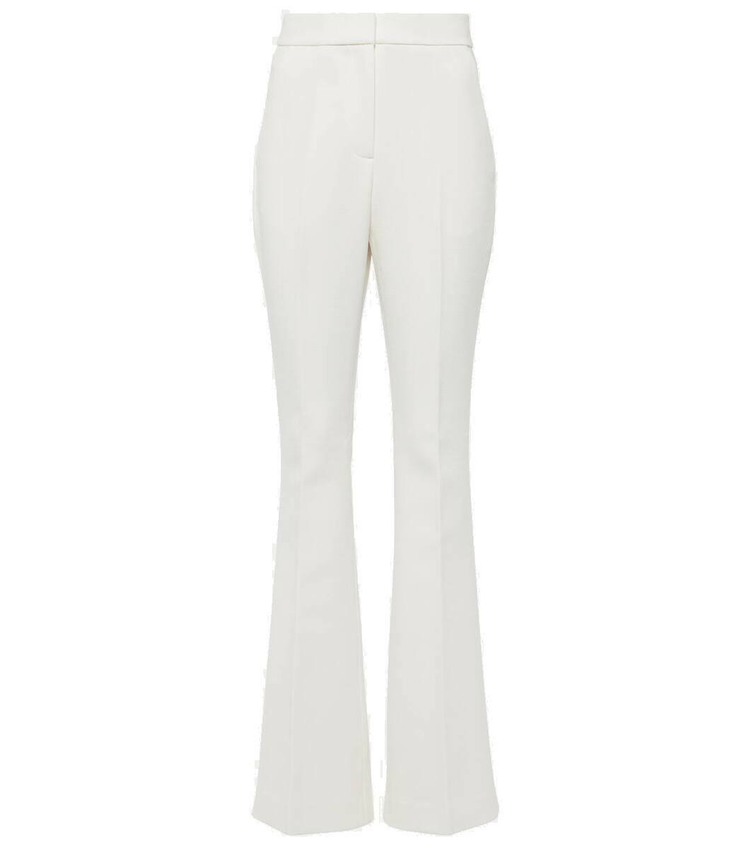 Rebecca Vallance Evie high-rise split-hem pants Rebecca Vallance