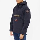 Napapijri Men's Rainforest Jacket in Blue Marine