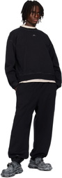A-COLD-WALL* Black Millbank Crewneck Sweatshirt