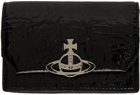 Vivienne Westwood Black Crinkle Card Holder