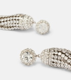 Rabanne Crystal-embellished drop earrings