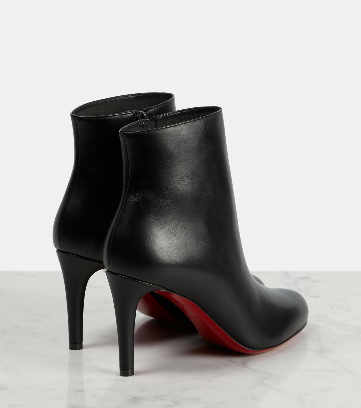 Christian Louboutin Pumppie Booty leather ankle boots Christian