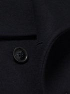 Giorgio Armani - Virgin Wool-Blend Peacoat - Blue