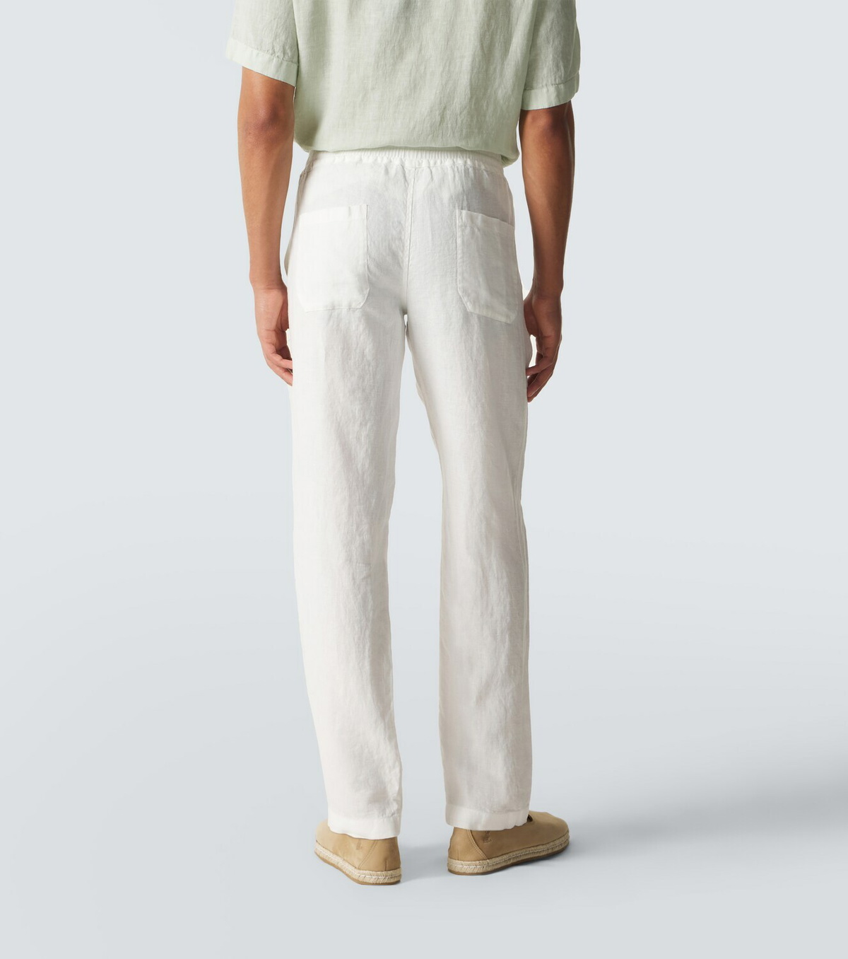 Thom Sweeney Linen straight pants