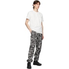 TAKAHIROMIYASHITA TheSoloist. Black and White Mickey Mouse Words Trousers