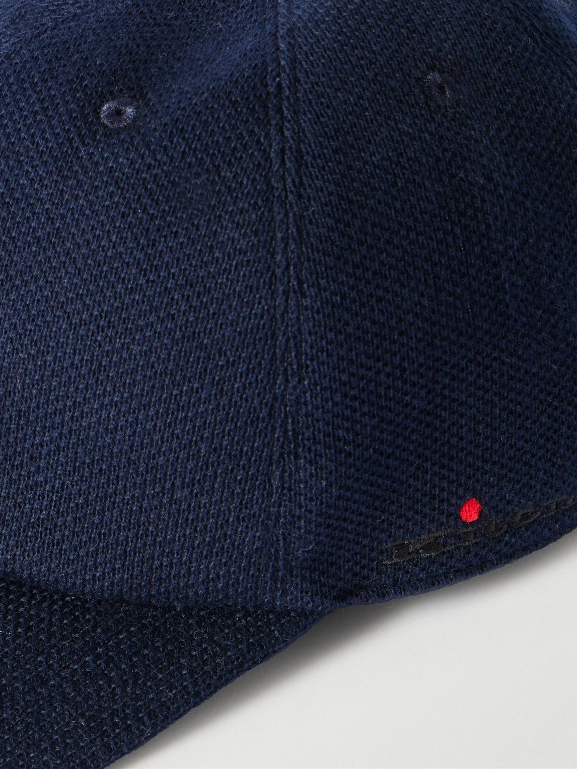 Kiton - Logo-Embroidered Cotton-Piqué Baseball Cap