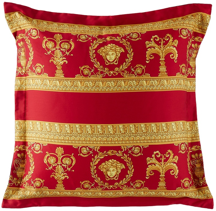 Photo: Versace Black & Red 'I Love Baroque' Pillow