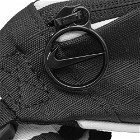 Nike Men's Heritage Retro Waist Pack in Black/Hyper Royal