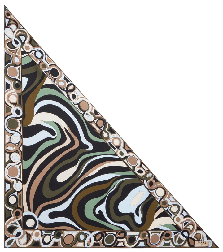 Photo: Pucci Marmo silk twill scarf