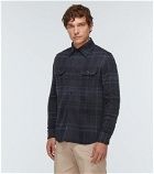 Ralph Lauren Purple Label - Checked cashmere and wool jacket