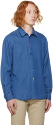 PS by Paul Smith Blue Organic Cotton Shirt