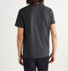 A.P.C. - Raymond Logo-Embroidered Cotton-Jersey T-Shirt - Gray