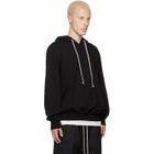 Rick Owens Black Tower Hoodie