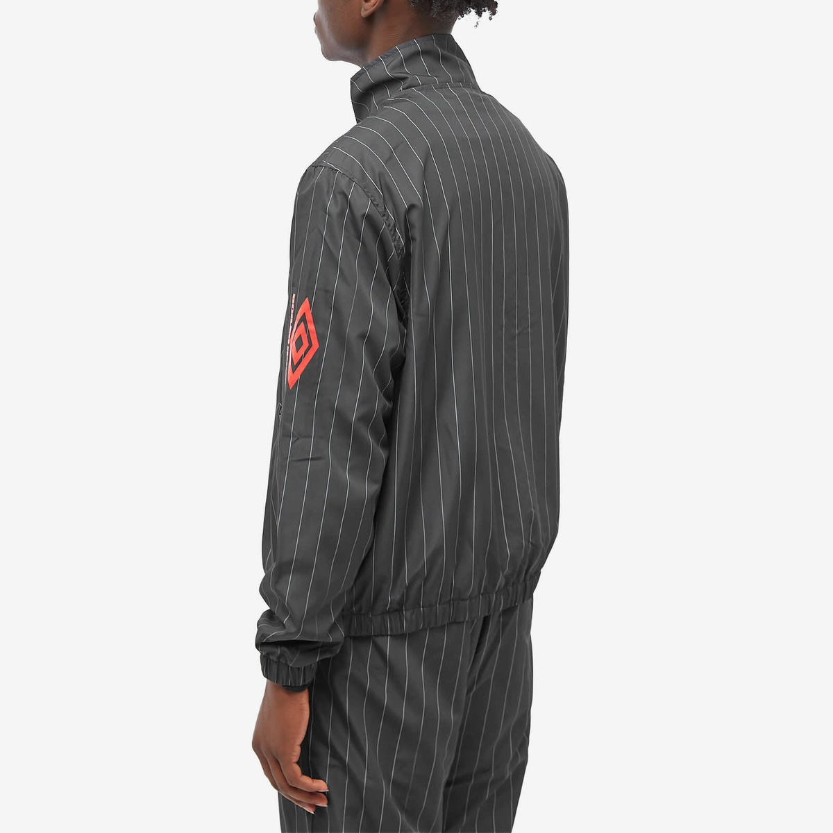 Boiler Room Men's x Umbro Shell Jacket in Black Boiler Room