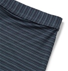 ERMENEGILDO ZEGNA - Striped Stretch-Modal Boxer Briefs - Blue