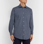 Massimo Alba - Cotton-Flannel Shirt - Blue