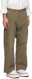 Ordinary Fits Khaki Bell Trousers
