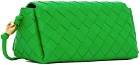 Bottega Veneta Green 'Pouch On Strap' Bag