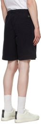 PS by Paul Smith Navy Elasticized Waist Shorts