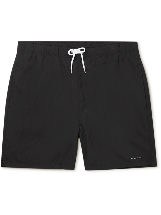 Photo: NN07 - Jules Mid-Length Swim Shorts - Black