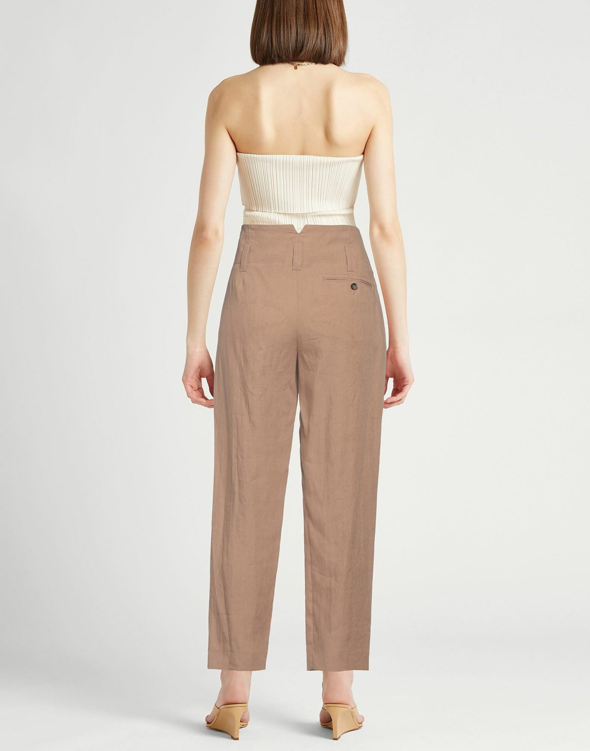Paul Smith Womens Pants Khaki