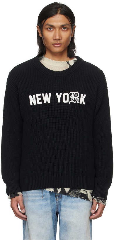 Photo: R13 Black 'New York' Sweater