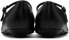 Loulou Studio Black Micheline Ballerina Flats