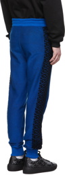 Versace Blue La Greca Lounge Pants