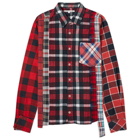 Needles Women's 7 Cuts Checked Shirt in Assorted
