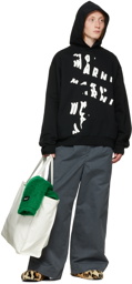 Marni Black Scanned Hoodie