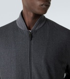Canali Wool bomber jacket