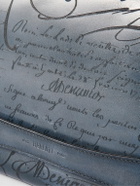 Berluti - Rosewood Neo Scritto Venezia Leather Pouch