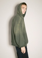 032C Spliced Bubble Hooded Sweatshirt