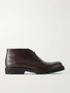 Mr P. - Leather Desert Boots - Brown
