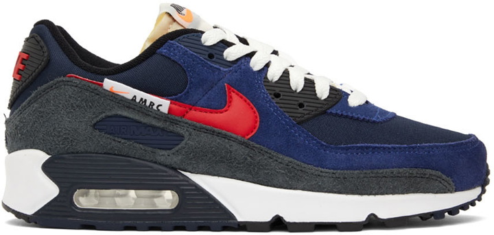 Photo: Nike Blue Air Max 90 SE Sneakers