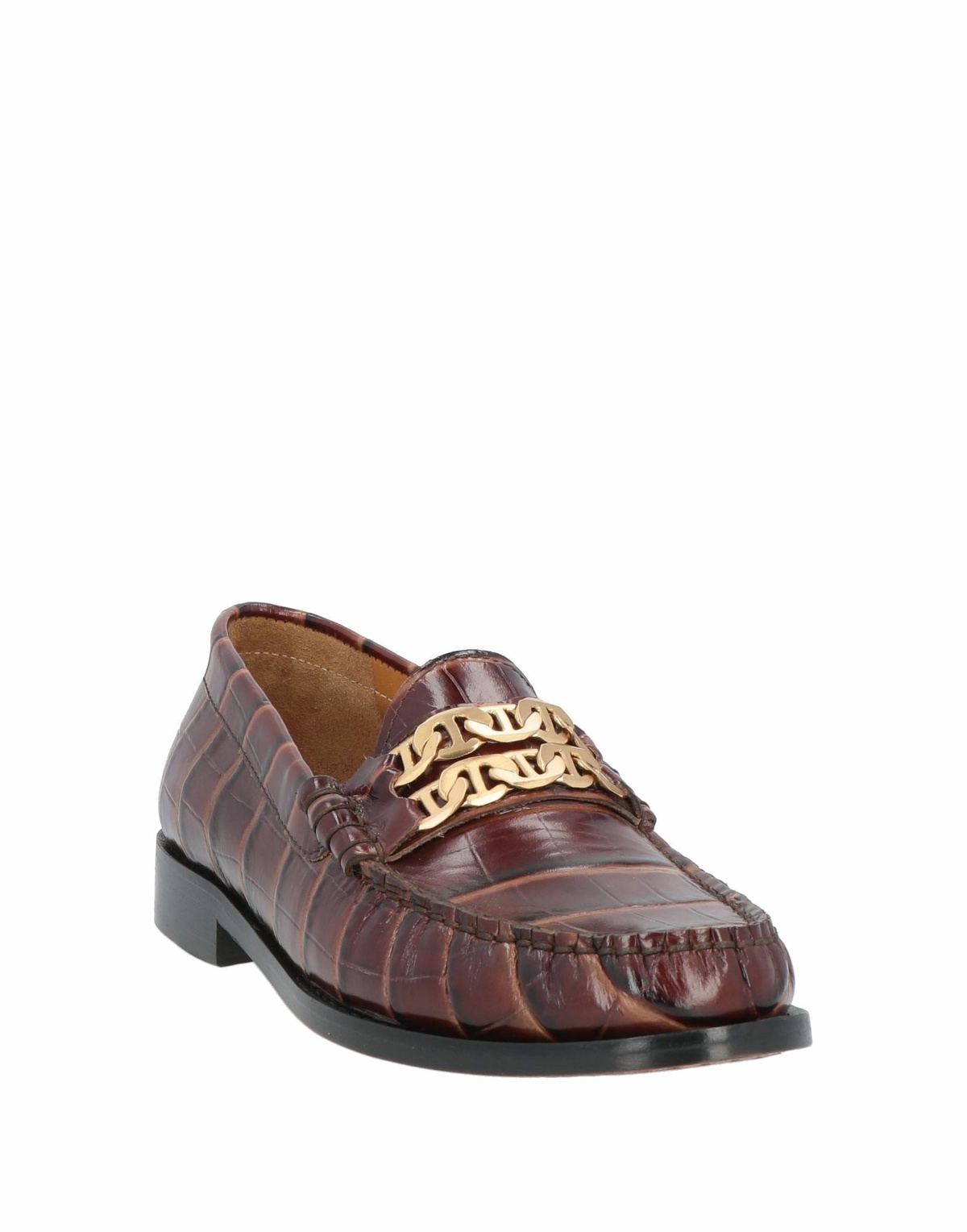 Sandro Womens Loafers Chocolate in Brown