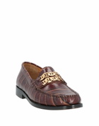 Sandro Womens Loafers Chocolate in Brown