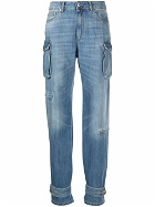 ERMANNO - Cargo Denim Jeans
