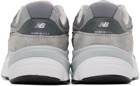 New Balance Gray Made In USA 990v6 Sneakers
