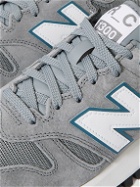 New Balance - RC_1300 Suede, Mesh and Leather Sneakers - Gray