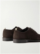 Officine Creative - Suede Derby Shoes - Brown